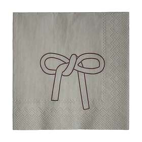 DBKD Bow pappersservett 33x33 cm 20-pack