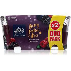 Glade Berry Festive Kiss Doftljus 2x112g