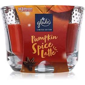Glade Pumpkin Spice Latté Bougie parfumée 204g