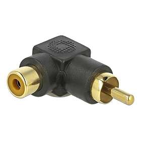 DeLock RCA Adapter Ma > Fe Angled