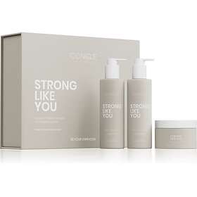 ICONIQUE Professional STRONG LIKE YOU Repair & Strengthening Set: Shampoo 250ml, conditioner ml Set För skadat hår