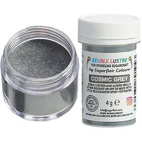 Sugarflair glitterdammkosmisk grå 4g