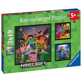 Ravensburger Minecraft Biomes 3 x 49 Brikker