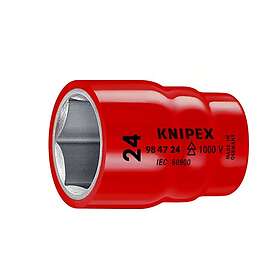 Knipex Hylsnyckel 984724; 1/2''; 24x61 mm