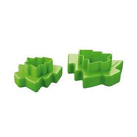 Tescoma Dubbelsidiga utskärare för kakor Träd 2 st.