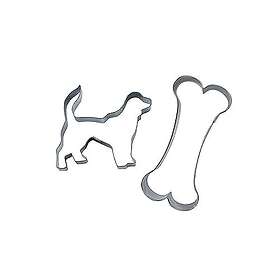 Städter Cookie Kakmått/Utstickare Hund/Köttben