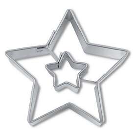 Städter Stjärna med Stjärna Kakmått/Utstickare 4,5cm,
