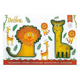 Decora Giraff och lejon skärset,