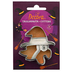 Decora Kakmått Häxa klistermärke med Prägling