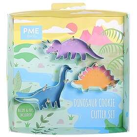 PME Set med dinosaurieformar 3 delar,