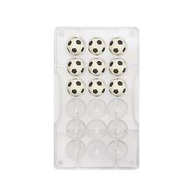 Decora Football Small ø2,5 cm Polykarbonat Chokladform,