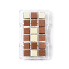 Decora Squares Chokladform i polykarbonat,