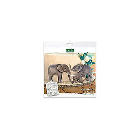 Katy Sue Elefantfamilj, silikonform