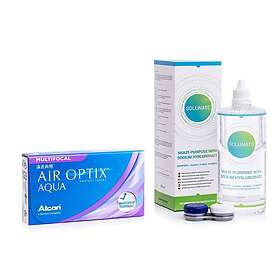 Air Optix Aqua Multifocal (6 linser) Solunate Multi-Purpose 400ml med linsetui