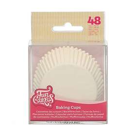 FunCakes Vita muffinsformar 48 st