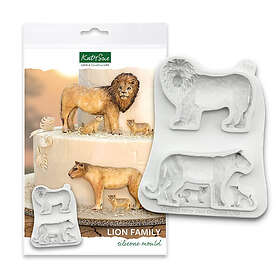 Katy Sue Lion Family, silikonform