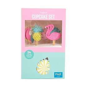 PME Tropical Cupcake Set 24 set,