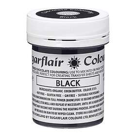 Sugarflair Chokladfärg Svart 35g, utan E171