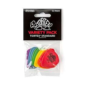 Jim Dunlop Tortex Standard Pick Variety Pack PVP418 12-pack