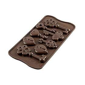 Silikomart Choco Keys Silikon chokladform,