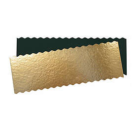 ScrapCooking Tårtbräda Guld/Svart 5 st. 30x10 cm,