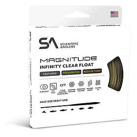Scientific Anglers SA Magnitude Infinity Buckskin Clear Head #4