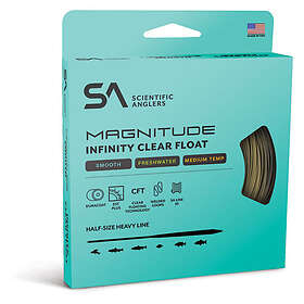 Scientific Anglers SA Magnitude Smooth Infinity Buckskin Clear Head #4