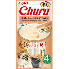 Churu Liquid Godbit Kyckling med lax 4 x 14g