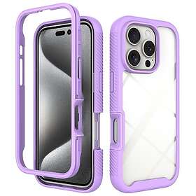 Skalo iPhone 16 Pro Shockproof Clear Hybrid Skal