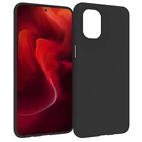 Skalo Motorola Moto G55 5G Mattsvart Ultratunn TPU-Skal