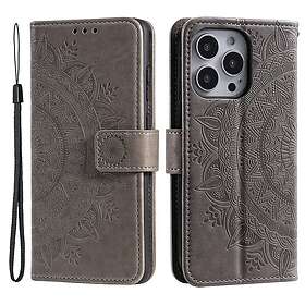 Skalo iPhone 16 Pro Max Mandala Plånboksfodral