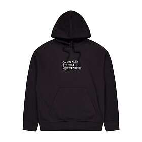 Calvin Klein Mixed Print Stencil Logo Hoodie Beh (Herr)