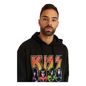 Logo Rock Off Kiss Hoodie Faces & Icons (Herr)