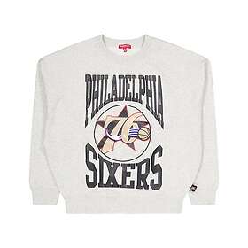 Mitchell & Ness 76ers Womens Logo Lt Crew 3.0 (Herr)