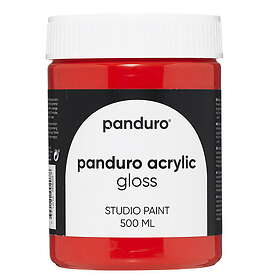 Panduro Acrylic Gloss blank akrylfärg 500ml Vermillion