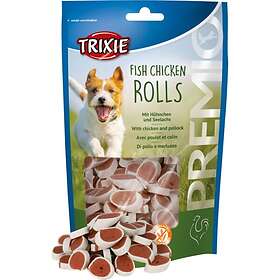 Trixie Hundsnacksrullar Kyckling & Lax Light 75g