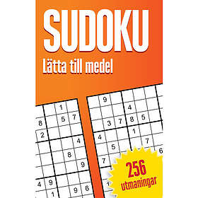 Sudoku : lätta till medel, 256 utmaningar