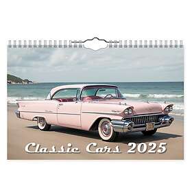 Väggkalender Classic Cars medium 2025 Gullers