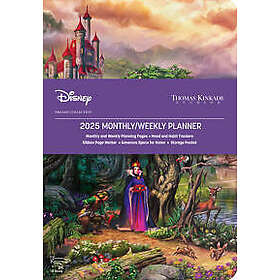 Disney Dreams Collection by Thomas Kinkade Studios 12-Month 2025 Monthly/Weekly Planner Calendar