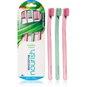 Sensodyne Nourish Healthy Clean tandborstar 3 st.