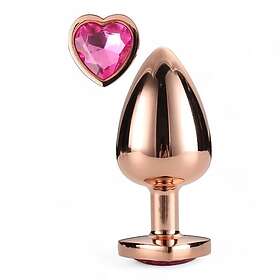 Dream Toys Gleaming Love Large Rose Gold Plug