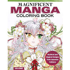 Magnificent Manga Coloring Book