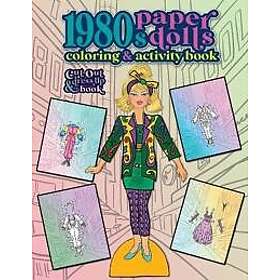 1980s Paper Dolls Coloring and Activity Book