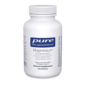 Pure Encapsulations Magnesium Citrate/Malate 90 Capsules