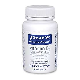 Pure Encapsulations Vitamin D3 5000IE 120 Capsules