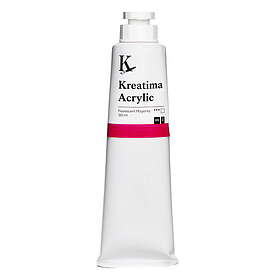 Kreatima Akrylfärg 120ml Fluorescent Magenta