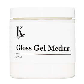 Kreatima Gloss Gel Medium, blankt gelbaserat medium för akrylfärg, 250ml