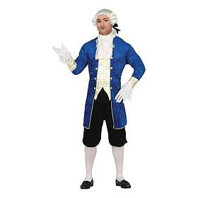 Barock Blå Maskeraddräkt Large