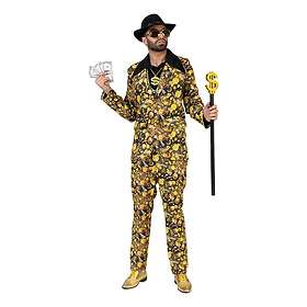 Bitcoin Kostym Maskeraddräkt 52-54