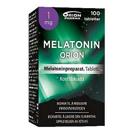 Orion Pharma Melatonin 1mg 100 Tabletter